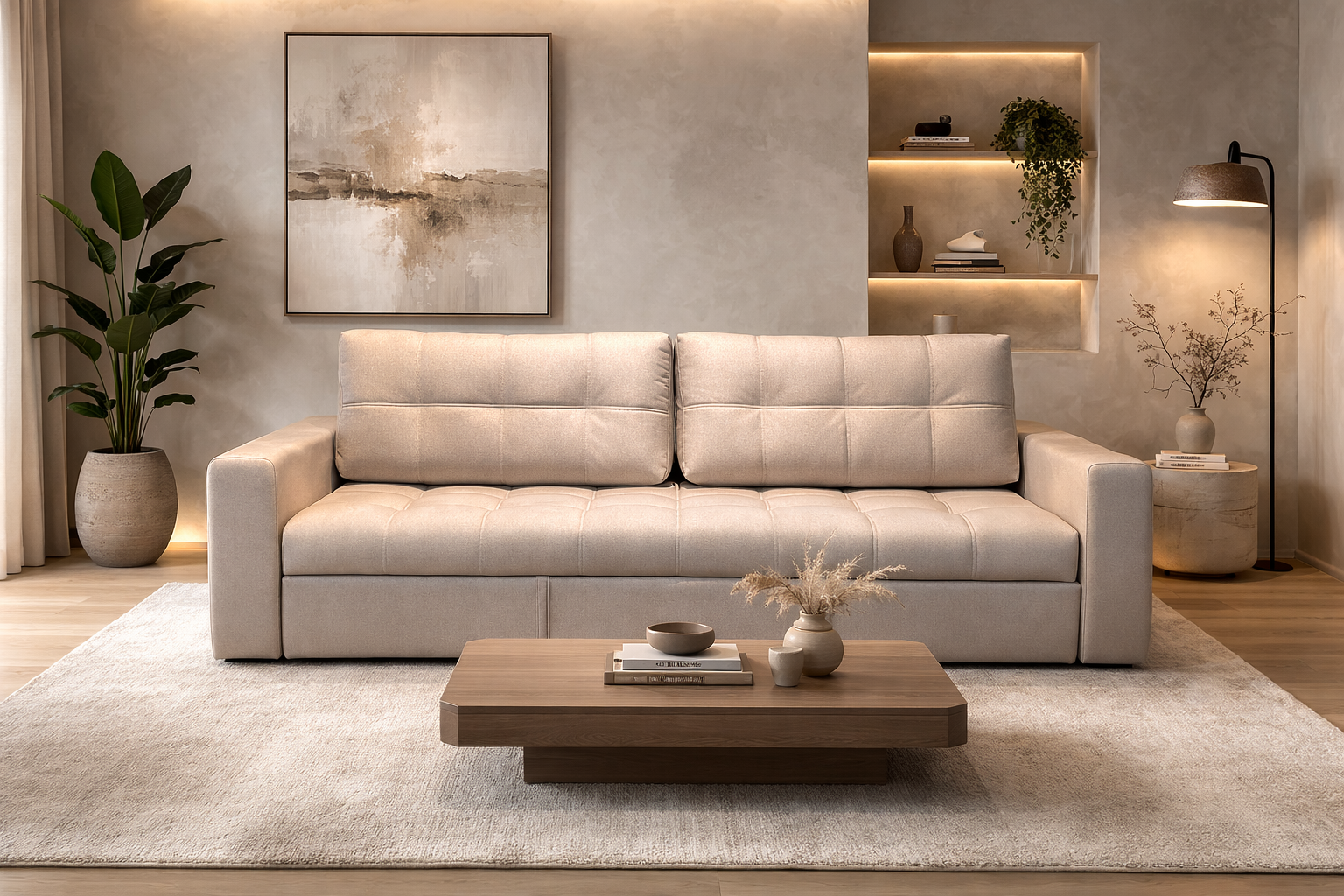 Прямой диван Манго